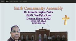 Desktop Screenshot of fca-decatur.org